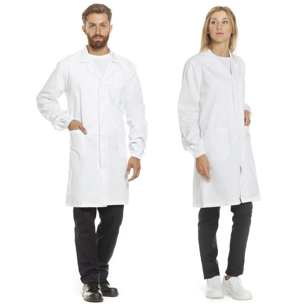 Camice unisex da lavoro con patta antimpigliamento - immagine 9
