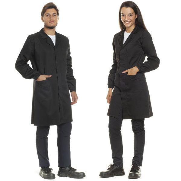 Camice unisex da lavoro con patta antimpigliamento - immagine 7