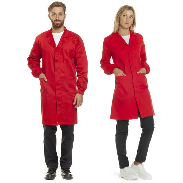 Camice unisex da lavoro con patta antimpigliamento - immagine 11
