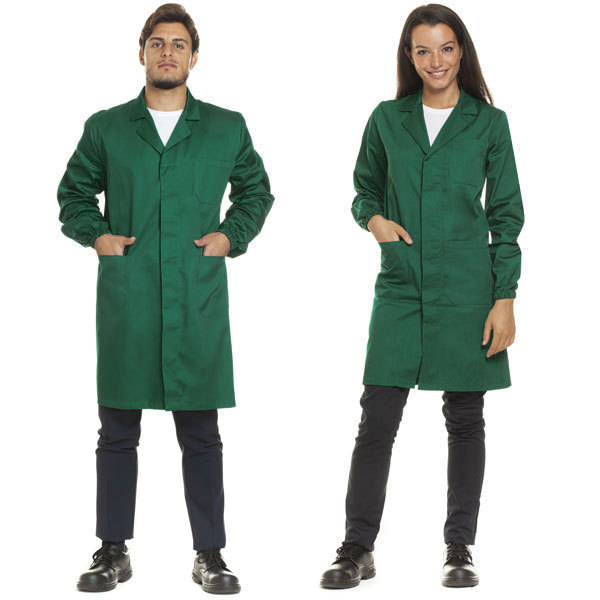Camice unisex da lavoro con patta antimpigliamento - immagine 5